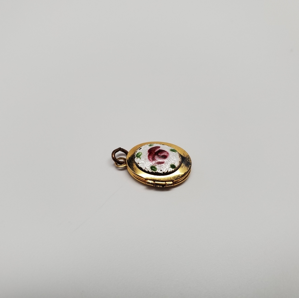 Vintage Floral locket